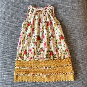 🍂 Yo Baby 2T Floral Maxi Dress w/ Crochet Detail | Fall Outfit Ready! 🍁